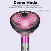 AFDD Wave Curl Diffuser Attachment compatible with Dyson Airwrap HS01 HS05 HS08 Upgraded Hair Diffuser Nozzle Dome and Diffuse Modes to Dryer Faster and Define Curls Hair
