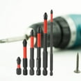 thumbnail image 1 of 6x Screw Extractor Impact Drill Bit Anti Slip Cross Screwdriver Bit for Car, 1 of 10