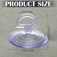 thumbnail image 2 of 24 Pack Car Glass Windshield Sunshade Suction Cups Small PVC Sucker Car Window Suction Cup for Automotive Visor p202411261105, 2 of 5