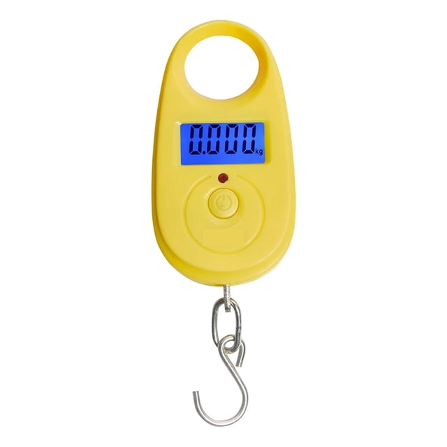 25Kg/5g Mini Balance Numérique Électronique de Pêche Poids de Bagages Balances Suspendues Mini Balance de Pesée, Multiples Fonctions
