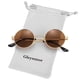 thumbnail image 2 of Gafas de Sol Polarizadas Redondas Gleyemor para Hombre y Mujer Rojo Amarillo, 2 of 7