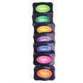 thumbnail image 4 of 7Pcs Colorful DIY Rubber Stamps Printing Craft Ink Oil Pad For Dark Paper, 4 of 8