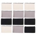thumbnail image 2 of 12pcs Canvas Zipper Pouches Durable Washable Storage for Travel, School, DIY Crafts Multi Use Cosmetic Bags for Makeup, Coins, Cellphones, 2 of 4