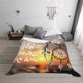 thumbnail image 6 of KLL Follow Your Dream Dreamcatcher Print Fleece Throw Blanket, Horizontal Fleece Bedding Cute Soft Blankets Comfy Fleece Flannel Plush Home Decor for Couch & Bed -80"x60", 6 of 9
