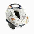 thumbnail image 3 of Little Unicorn Car Seat Canopy, Baby Car Seat Cover - Dino Friends, 3 of 7