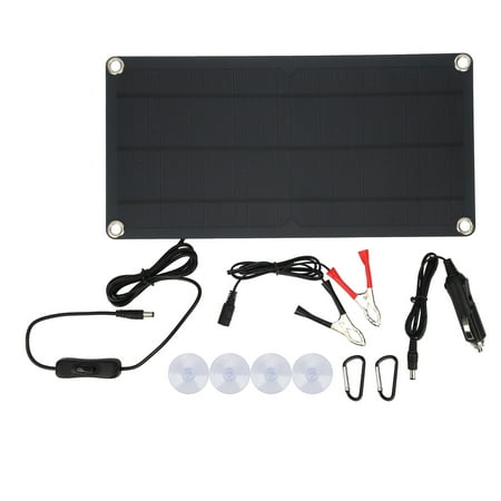

Bienvenido 10W Solar Panel Monocrystalline Silicon Solar Battery Charger Recharge 12V Battery XXM360-180DC
