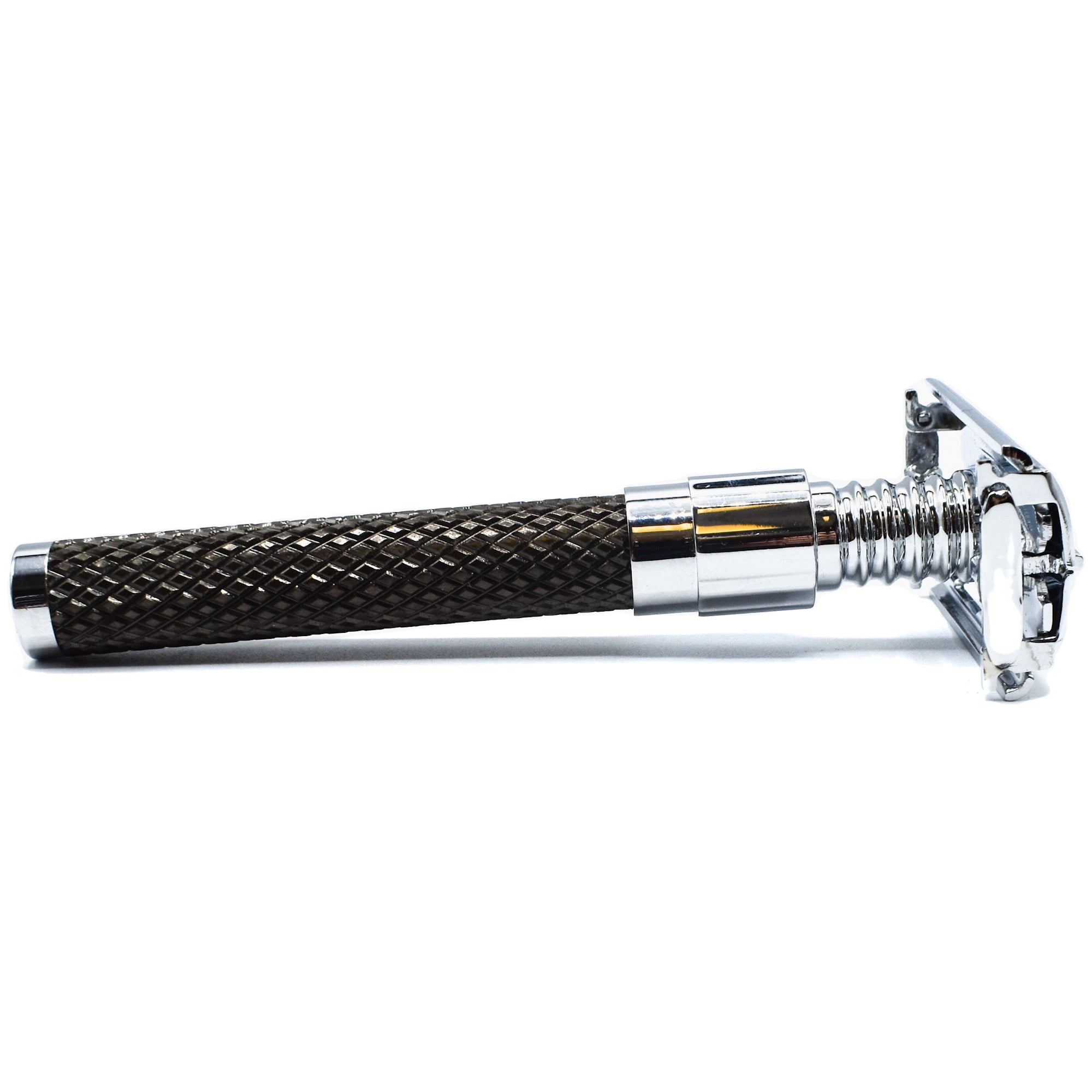 Parker Safety Razor 92R Ultra Heavyweight Butterfly Open Double Edge Safety Razor & 5 Parker Premium DE Blades