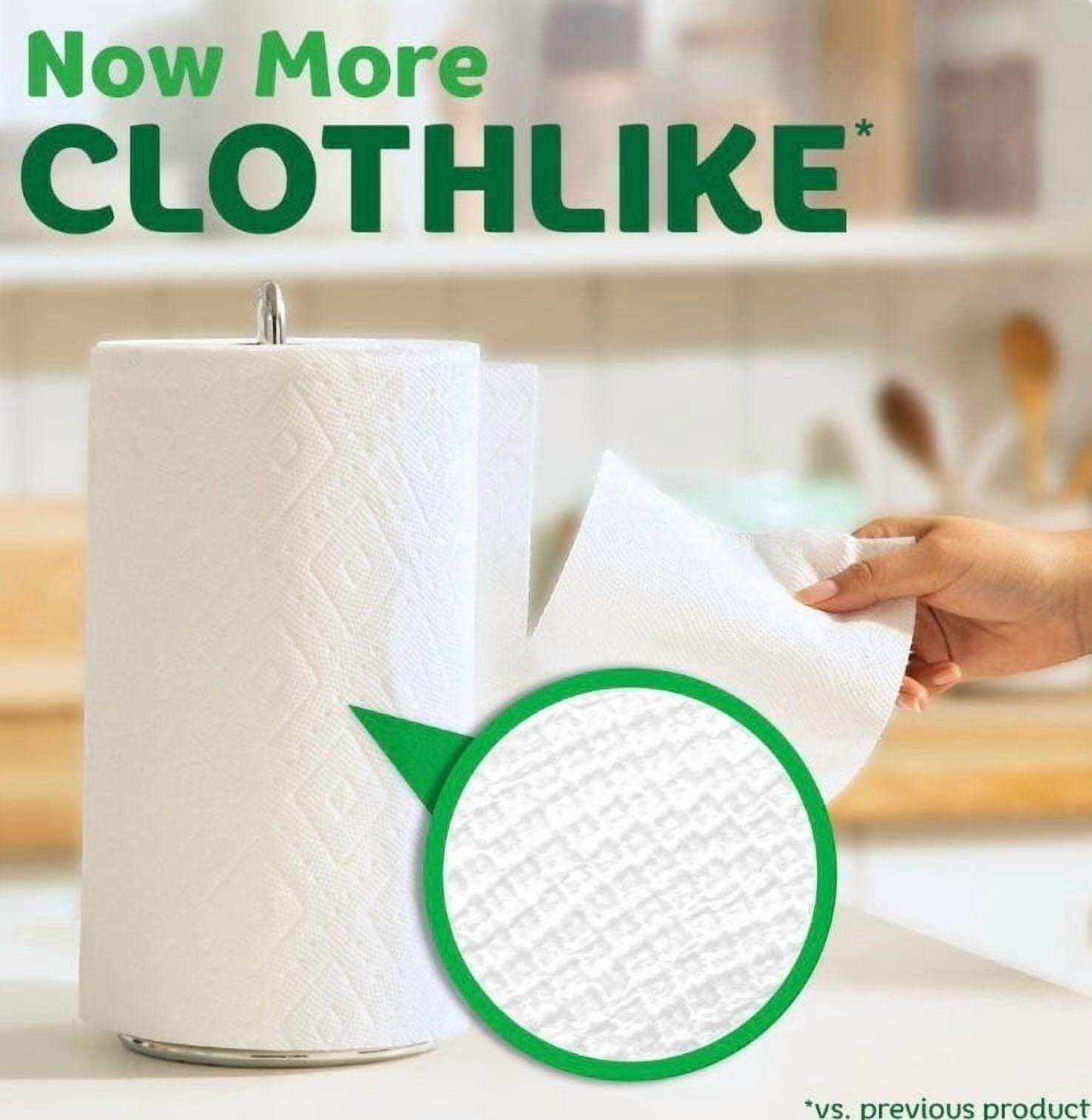 Bounty Select-A-Size Paper Towels White 6 Double Rolls = 12 Regular, Each