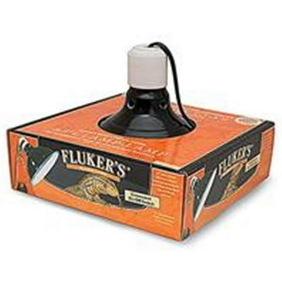 FLUKERS- Ceramic Clamp Lamp 8.5 in.