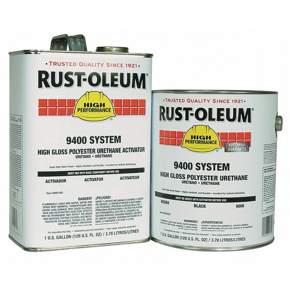 Rust-Oleum Epoxy Activator/Finish,Regal Red,1 gal  9165402-1402