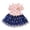 Pink, variant on EnJoCho toddler Kids Dress Girls Floral Short Sleeves Tulle Ball Gown Tulle Dress Princess Clothes Little & Big Children Summer Fashion Party Dresses 8-9 Years