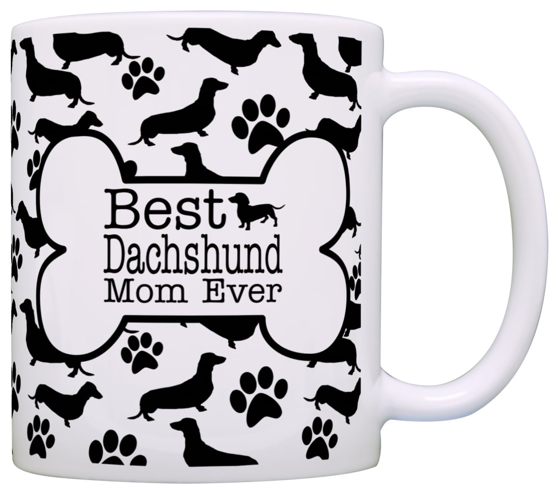 Dog Owner Gifts Best German Shepherd Mom Ever Paw Pattern Coffee Mug Tea Cup 
