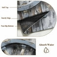 thumbnail image 2 of Grey Rudder Coastal Round Rug 5ft Washable Circle Kitchen Rugs Non Slip Summer Beach Retro Ocean Large Area Rug Indoor Floor Carpet for Bedroom Living Room Home Office Dining Room Nursery, 2 of 8