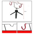 thumbnail image 3 of facefd Triangle Ice Fishing Rod Bracket Triangle Bracket Winter Rod Holder U shape, 3 of 9