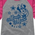 thumbnail image 3 of Disney - Minnie Mouse Stars - Toddler & Youth Girls Raglan Graphic T-Shirt, 3 of 5