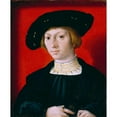 thumbnail image 3 of Bernard van Orley 15x18 Black Modern Framed Museum Art Print Titled - A Young Man (Between 1491 and 1542), 3 of 5