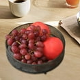 thumbnail image 4 of SHIMELE Large Fruit Basket Storage Rack, Snack Organizer Tray, Home Candy Holder, Iron Fruit Tray for Living Room Coffee Table, Stylish Kitchen Decor, 4 of 6