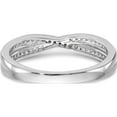 thumbnail image 5 of 14K White Gold Diamond Wedding Band (Size 7) Made In India rm2363b-019-waa, 5 of 5