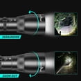 thumbnail image 3 of YWC-L45 LED Rechargeable Flashlight 2000 High Lumens, USB Super Bright Flashlight, Zoomable Flashlights, Waterproof IPX6, 4 Modes Outdoor Emergency Survival Light with USB Charging Cable, 3 of 4
