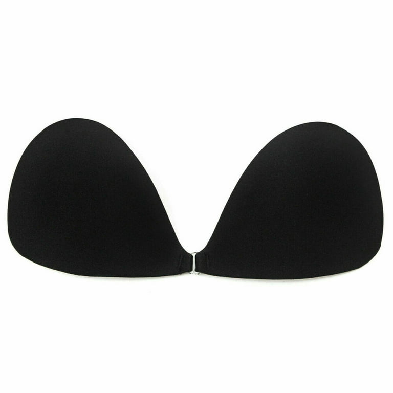 DODOING Push up Strapless Breathable Self Adhesive Plunge Bra Invisible  Backless Sticky Bras 2 Pack