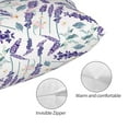 thumbnail image 3 of Kdxio Cotton Pillow Cases 14"x20" Pillowcases,Soft and Breathable Bedroom Pillow Cases-Lavender Flowers, 3 of 8