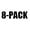 2 * Black, 2 * Cyan, 2 * Magenta, 2 * Yellow, variant on Toner Bank 8-Pack Compatible Toner Cartridge Replacement for HP CE410X LaserJet Pro 400 Color M451dw M451dn 451nw M475dn Pro 300 Color MFP M375nw M351 2BK + 2C + 2M + 2Y