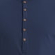thumbnail image 5 of pstuiky Camisas casuales de manga larga para hombre, Camisa informal de color liso con botones y cuello redondo y manga larga para hombre Tops de hombre xl, 5 of 6