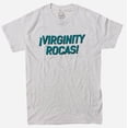 thumbnail image 2 of Danny Duncan Men's Virginity Rocks Rocas Graphic Tee T-Shirt (Large, White (Virginity Rocas)), 2 of 2