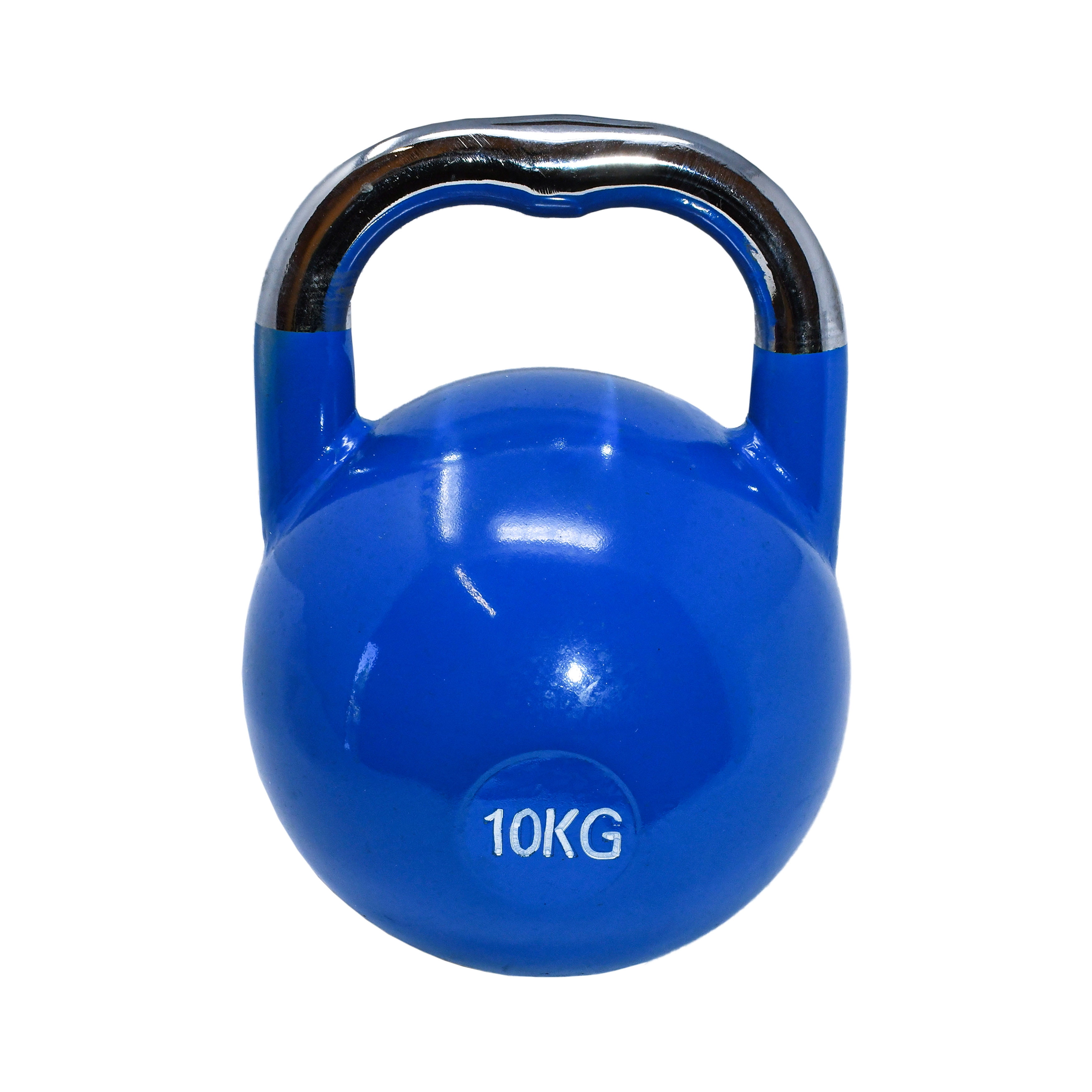 ALEKO KB10 Premium Coated Steel Kettlebell, 22 lbs (10 kg), Blue