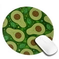 thumbnail image 2 of Disketp Big Colorful Avocados Small Mouse Pad 7.9x7.9 Inches,Washable Round Mousepad For Office Laptop Computer,Non-Slip Rubber Base Mouse Pads For Wireless Mouse, 2 of 8