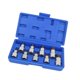 thumbnail image 4 of Juego de 9 dados hexagonales de 1/2", con estuche de almacenamiento. Accesorios versátiles de repuesto, llave impacto para mecánicos y, 4 of 8
