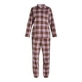 thumbnail image 3 of No Boundaries Micro Fleece Pajama Shirt and Pant set, 2-Piece, Sizes XS-XXL, 3 of 5