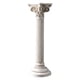 thumbnail image 1 of Figura de estatua de pilar romano, adorno de columna griega, adorno artístico moderno de resina Blanco, 1 of 6