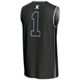 thumbnail image 3 of Youth GameDay Greats #1 Black Xavier Musketeers Lightweight Basketball Jersey, 3 of 4
