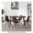 thumbnail image 3 of Comedor Alterego Ilmar Oslo rectangular 4 sillas Nogal, 3 of 3