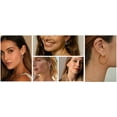 thumbnail image 4 of PULMCheerger 925 Sterling Silver Hoop Earrings, Lightweight, Hypoallergenic, 20mm, 30mm, 40mm, 3 Pairs, 4 of 6