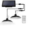 

Kotyreds Solar Pendant Light Waterproof Outdoor Indoor Solar Wall Lamp Remote Chandelier