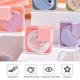 thumbnail image 3 of Small Plastic Storage Box, Portable Clear Plastic Storage Box  Transparent 5pcs Hanging Hole  For Earrings For Ear Studs, 3 of 8