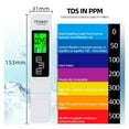 thumbnail image 3 of 3-in-1 Digital EC TDS Meter Tester Temperature Pen Water Purity PPM Filter Hydroponic For Aquarium Pool Water Monitor, 3 of 5