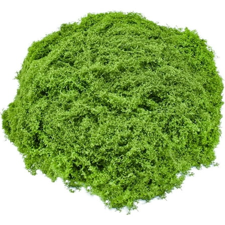 Vibrant Green Faux Moss for Planters - Artificial Moss Decor for Crafts, Centerpieces & Indoor/Outdoor Gardening
