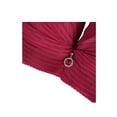 thumbnail image 4 of INSPIRE CHIC Women's Ruched Front Plus Size Full Coverage Padded Cami Bra Warm Red 50/115 Fit 46C, 4 of 6