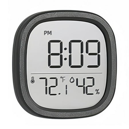 Desktop Digital Clock with Temperature and Humidity Display Functionality