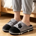 thumbnail image 4 of CHICVOMEY Women's Fuzzy Slippers Cute Lightweight Cozy Home Bedroom Shoes Memory Foam Non-slip House Slippers Indoor Outdoor, 4 of 5