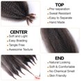 thumbnail image 3 of Cabello trenzado Yufeihe Marley Twist, 16 cm, Spring Afro, 8 paquetes, 3 of 8