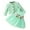 Green, variant on Sngxgn Toddler Baby Girl Short Sleeve T-Shirt Tops A-Line Pleated Skirt 2Pcs Spring Summer Clothes Set(Green,18M)