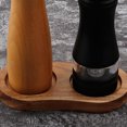 thumbnail image 3 of Salt and pepper mill tray, wooden tray, salt and pepper mill, 3 of 4