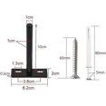 thumbnail image 3 of Floating Shelf Brackets 4pcs 10mm Wall Mount Shelf Invisible Bracket Hidden Shelf Brackets With 8pcs Screws And 8pcs, 3 of 4