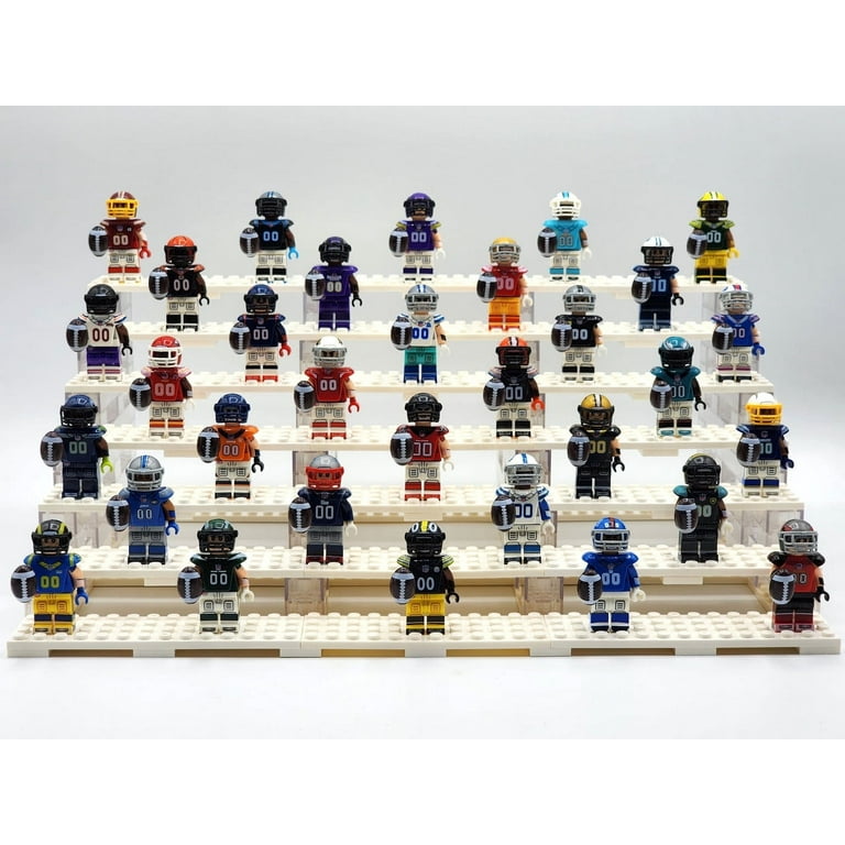 JsLTCustoms NFL Football Team Action Figures Set, 32pcs, ABS