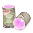 thumbnail image 7 of Yayeee Flameless Candles with Remote Flickering Battery Operated Multi Color Changing, Retro Green Stars, 7 of 7