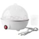 thumbnail image 2 of Electric Boiled Egg Cooker Boiler Maker Rapid Heating Stainless Steel Steamer Pan Cooking Tool,White EU Plug, 2 of 5
